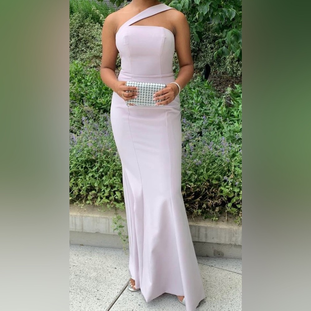 Hebos Shoulder Strap Prom Dress